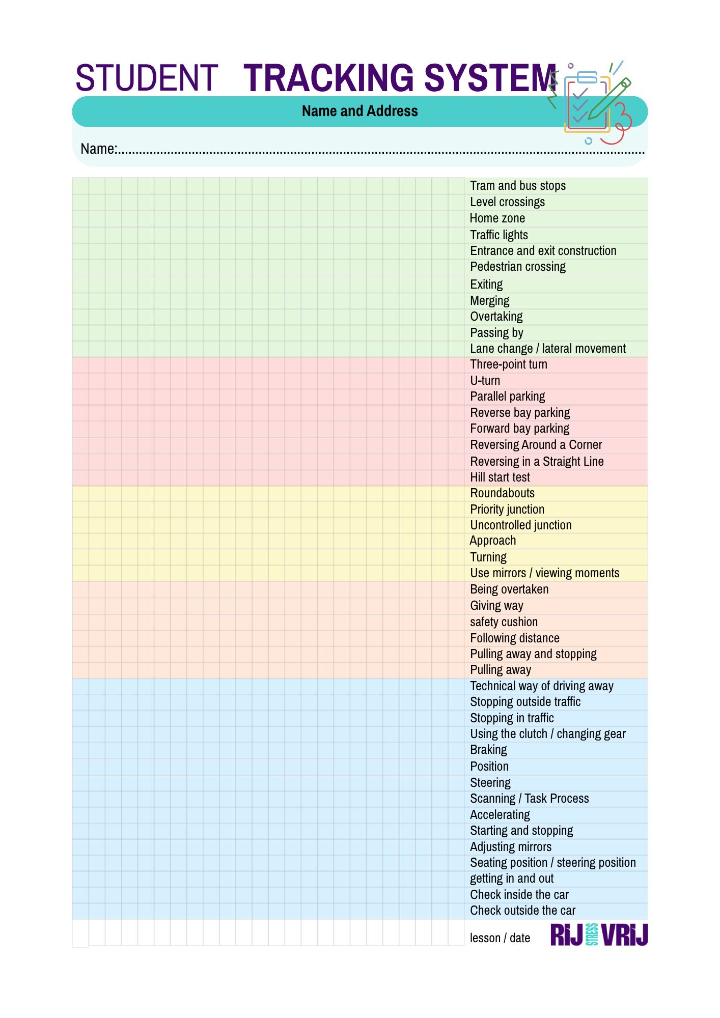 24. Digital Driving in pictures - your practice book with pictures