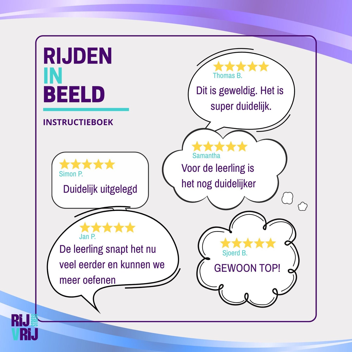 Rijden in beeld - instructieboek