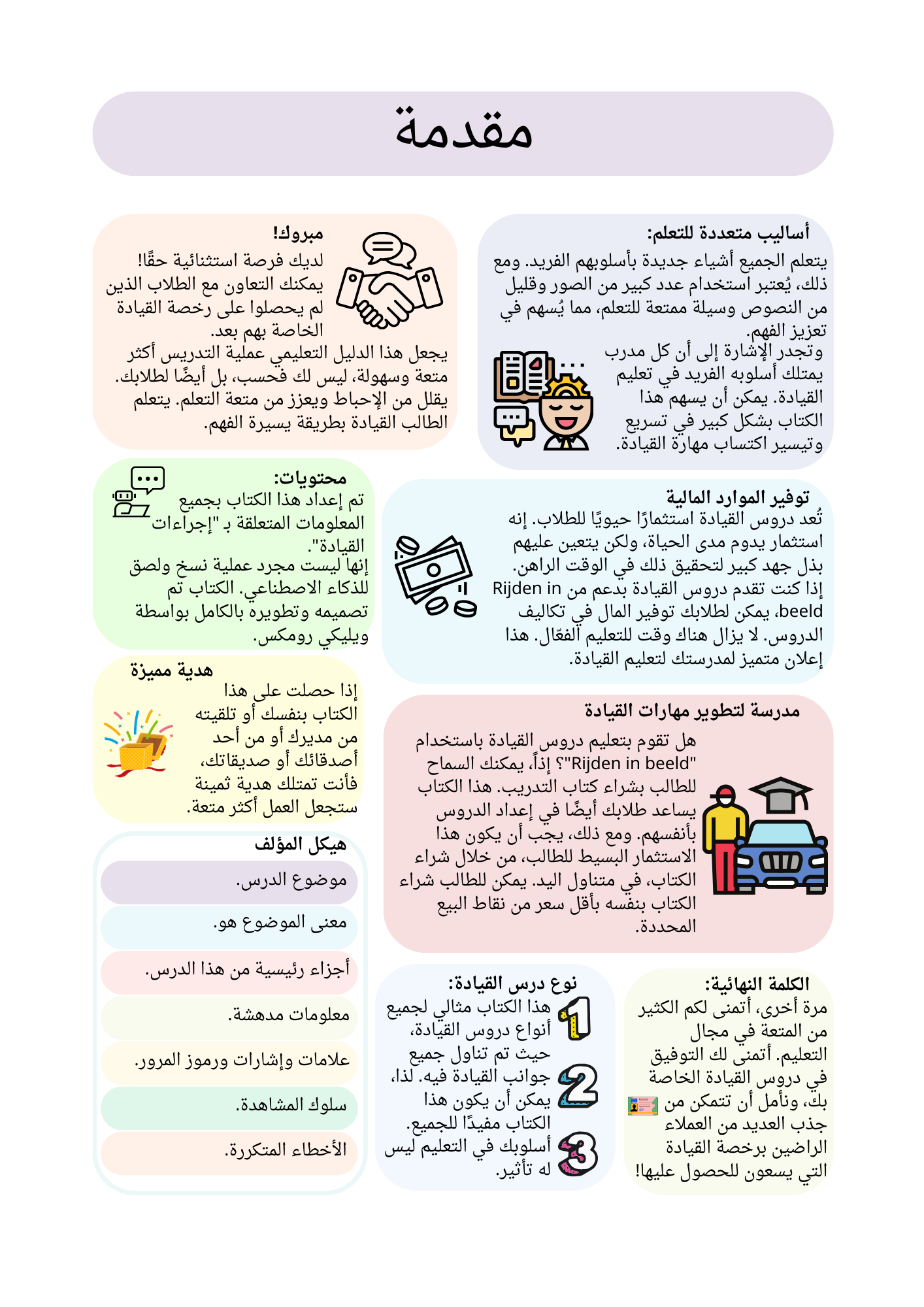 23. Arabisch Rijden in beeld - instructieboek